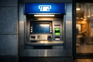 Bedrijven in Best Moderne geldautomaat in een buitenmuur in Best